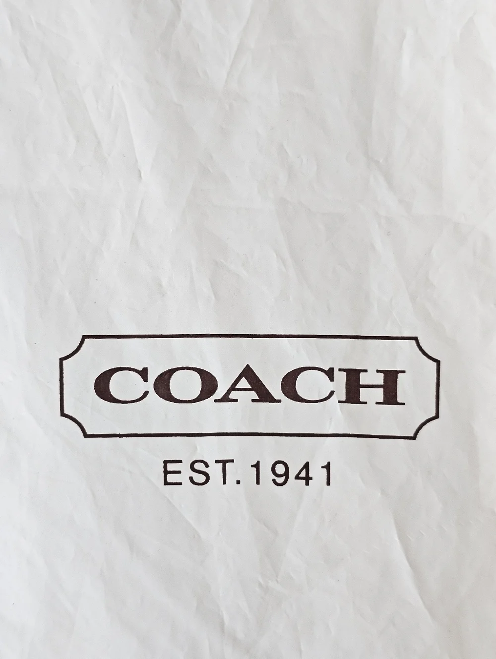 Coach classic white